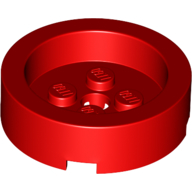 Brick Round 4 x 4 with Recessed Center (68325)