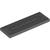 Tile 2 x 6 with Light Grey 'Nintendo GAME BOY TM' print (69729pr0057)