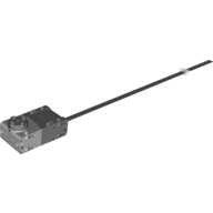 Motor, Large Angular Position, Light Bluish Gray Housing, Black Wire (69730)