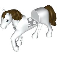 Animal, Horse with Raised Leg with Dark Brown Mane, Tail, Blue Eyes print (69830pr0011)