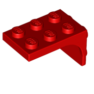 Bracket 2 x 3 - 2 x 2, Curved Sides (69906)