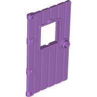 Door 1 x 4 x 6 with Window, Wood Structure, Loose Window Hold (7102)