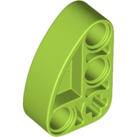 Technic Beam 2 x 3 L-Shape with Quarter Ellipse Thick (71708)