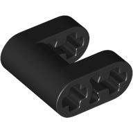 Technic Connector 2 x 2 with 1 x 1 Cut-Out with Axle Holes (72008)
