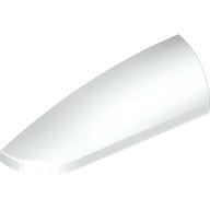 Slope Curved 1 x 4 with Stud Notch Left (7206)