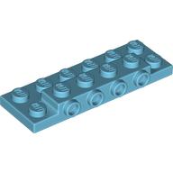 Plate Special 2 x 6 x 2/3 with 4 Studs on Side, 3 Support Walls on Bottom (72132)
