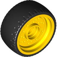 Wheel Rim 24 x 12 with Black Tyre (72206)