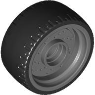 Wheel Rim 24 x 12 with Black Tyre (72206)