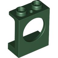 Window 1 x 2 x 2 Plane, Round Hole (7276)