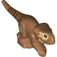 Animal, Dinosaur, Aquilops with Black Eyes, Tan Markings print (7296pr0001)