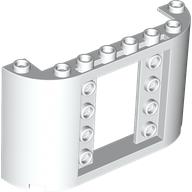 Panel 2 x 8 x 4 with Curved Sides (7323)