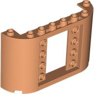 Panel 2 x 8 x 4 with Curved Sides (7323)