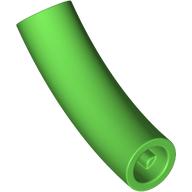 Brick Round 1 x 1 D. Tube with 45° Elbow and Axle Holes (Crossholes) at Each End (7324)