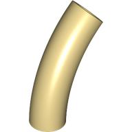 Brick Round 1 x 1 D. Tube with 45° Elbow and Axle Holes (Crossholes) at Each End (7324)