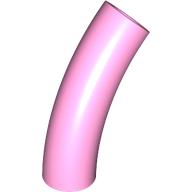 Brick Round 1 x 1 D. Tube with 45° Elbow and Axle Holes (Crossholes) at Each End (7324)
