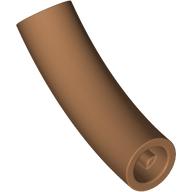 Brick Round 1 x 1 D. Tube with 45° Elbow and Axle Holes (Crossholes) at Each End (7324)