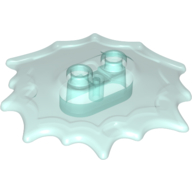 Plate Special, Wave / Power Burst / Flame, with Two Studs (73304)