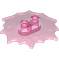Plate Special, Wave / Power Burst / Flame, with Two Studs (73304)