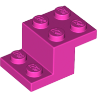 Bracket 3 x 2 x 1 1/3 with Bottom Stud Holder (73562)