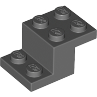Bracket 3 x 2 x 1 1/3 with Bottom Stud Holder (73562)