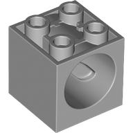 Brick Special 2 x 2 x 1 2/3 with Worm Gear Hole (73764)