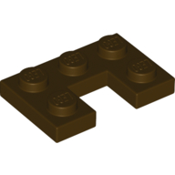 Plate 2 x 3 with 1 x 1 Cutout (73831)