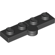 Hinge Plate 1 x 4 Swivel Top / Base - Solid Clip [Complete Assembly] (73983)
