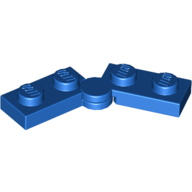 Hinge Plate 1 x 4 Swivel Top / Base - Solid Clip [Complete Assembly] (73983)