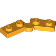 Hinge Plate 1 x 4 Swivel Top / Base - Solid Clip [Complete Assembly] (73983)