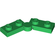 Hinge Plate 1 x 4 Swivel Top / Base - Solid Clip [Complete Assembly] (73983)