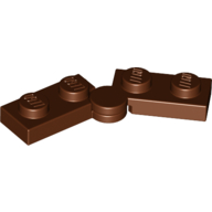 Hinge Plate 1 x 4 Swivel Top / Base - Solid Clip [Complete Assembly] (73983)