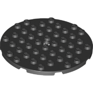 Plate Round 8 x 8 (74611)