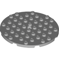 Plate Round 8 x 8 (74611)