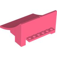 Slope Curved 8 x 8 x 4, Ramp (75538)