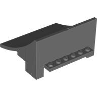 Slope Curved 8 x 8 x 4, Ramp (75538)