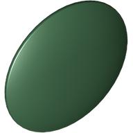 Shield Round Bowed [Plain] (75902)