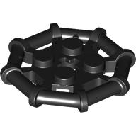 Plate Special 2 x 2 with Bar Frame Octagonal, Reinforced, Completely Round Studs (75937)