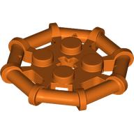 Plate Special 2 x 2 with Bar Frame Octagonal, Reinforced, Completely Round Studs (75937)