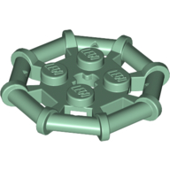 Plate Special 2 x 2 with Bar Frame Octagonal, Reinforced, Completely Round Studs (75937)