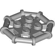 Plate Special 2 x 2 with Bar Frame Octagonal, Reinforced, Completely Round Studs (75937)