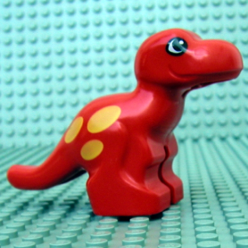 Duplo Dinosaur Tyrannosaurus Rex Baby with Yellow Spots Print (75940)