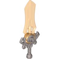 Weapon, Sword Large with Trans-Orange Blade pattern (7602pat0004)