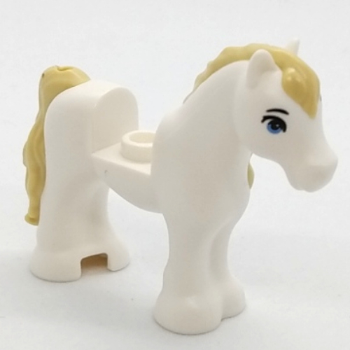 Animal, Horse / Foal, 1 x 1 Cutout, Tan Tail and Mane print (76515pr0001)