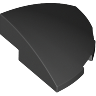 Brick Round Corner, Curved 3 x 3 x 1 Quarter Circle (76797)