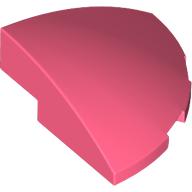 Brick Round Corner, Curved 3 x 3 x 1 Quarter Circle (76797)
