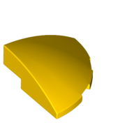 Brick Round Corner, Curved 3 x 3 x 1 Quarter Circle (76797)