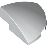 Brick Round Corner, Curved 3 x 3 x 1 Quarter Circle (76797)