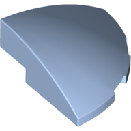 Brick Round Corner, Curved 3 x 3 x 1 Quarter Circle (76797)