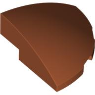 Brick Round Corner, Curved 3 x 3 x 1 Quarter Circle (76797)