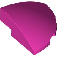 Brick Round Corner, Curved 3 x 3 x 1 Quarter Circle (76797)